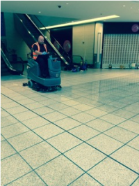 commercial floor cleaning